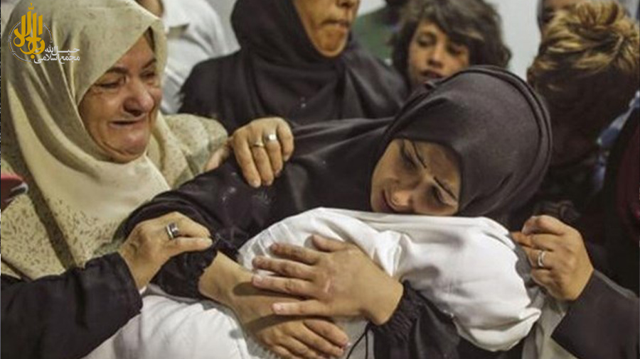 استقامت فاطمه (س)، الگوی مقاومت زنان غزه