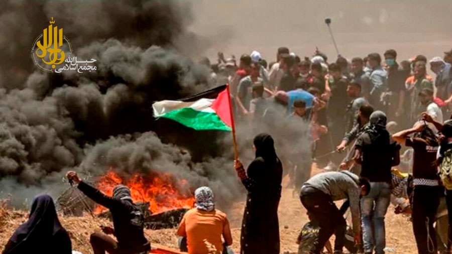 ما به رزمندگان غزه اقتدا می‌کنیم